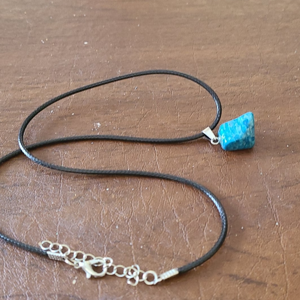 - Blue Apatite Necklace